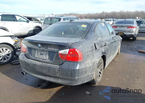 2007 BMW 328Xi from USA, damaged, VIN WBAVC93587KX61024